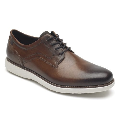 Men's Garett Plain Toe Oxford (Cognac)